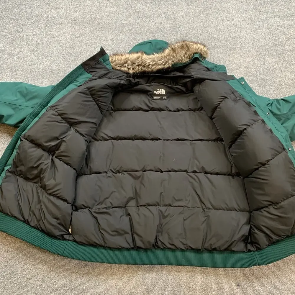 The North Face Jacket Mens 3XL Green Gotham Down Insulated Puffer Hooded Parka